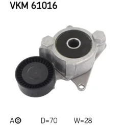 Feszítőgörgő, Hosszbordás Szíj - SKF (VKM61016)