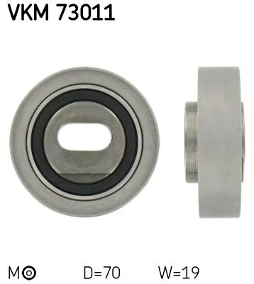 Feszítő, Fogasszíj - SKF (VKM73011)