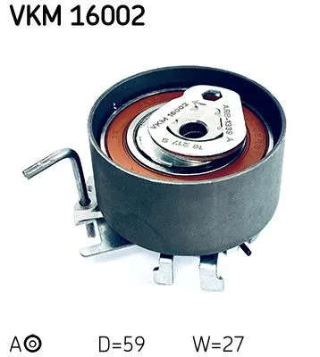 Feszítő, Fogasszíj - SKF (VKM16002)