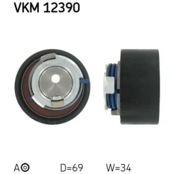 Feszítő, Fogasszíj - SKF (VKM12390)