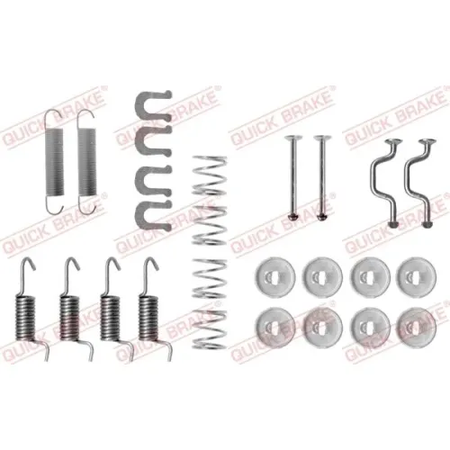 Tartozék Készlet, Rögzítőfék Pofa - QUICK BRAKE (QB105-0810)
