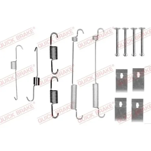 Tartozék Készlet, Fékpofa - QUICK BRAKE (QB105-0846)