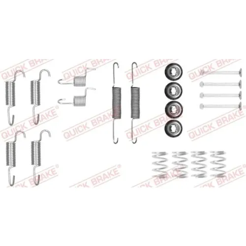 Tartozék Készlet, Rögzítőfék Pofa - QUICK BRAKE (QB105-0025)