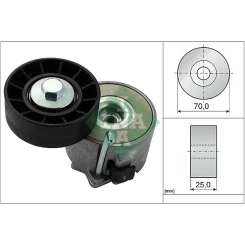 Feszítőkar, Hosszbordás Szíj - Schaeffler INA (534028010)