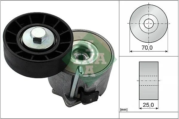 Feszítőkar, Hosszbordás Szíj - Schaeffler INA (534028010)