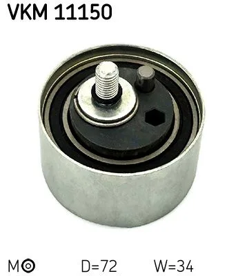 Feszítő, Fogasszíj - SKF (VKM11150)