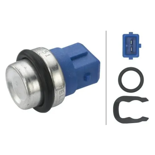 Érzékelő, Hűtőfolydék Hőmérséklet - HELLA (6PT009107-551)
