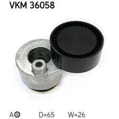 Feszítőgörgő, Hosszbordás Szíj - SKF (VKM36058)