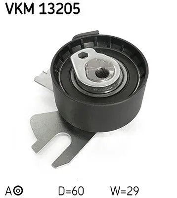 Feszítő, Fogasszíj - SKF (VKM13205)