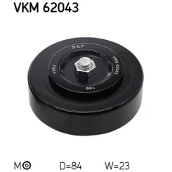 Feszítőgörgő, Hosszbordás Szíj - SKF (VKM62043)