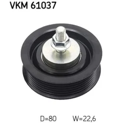 Szíjtárcsa/Vezetőgörgő, Hosszbordás Szíj - SKF (VKM61037)