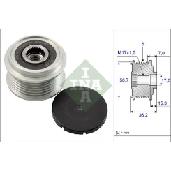Generátor Szabadonfutó - Schaeffler INA (535009810)