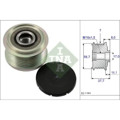 Generátor Szabadonfutó - Schaeffler INA (535012810)