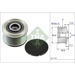 Generátor Szabadonfutó - Schaeffler INA (535010210)