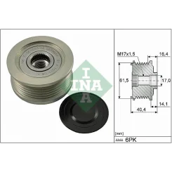 Generátor Szabadonfutó - Schaeffler INA (535011510)