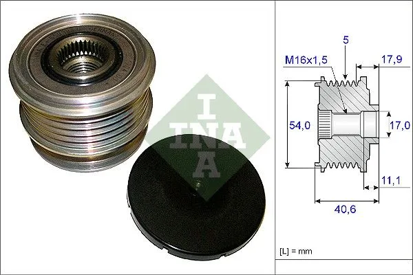 Generátor Szabadonfutó - Schaeffler INA (535012110)