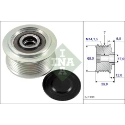Generátor Szabadonfutó - Schaeffler INA (535022910)