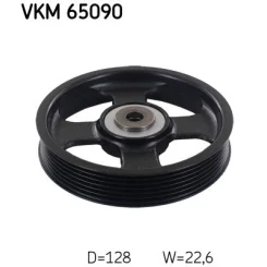 Szíjtárcsa/Vezetőgörgő, Hosszbordás Szíj - SKF (VKM65090)