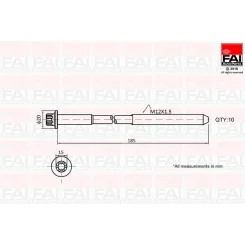 Hengerfejcsavar Készlet - FAI AutoParts (B2129)