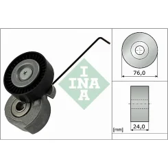 Feszítőkar, Hosszbordás Szíj - Schaeffler INA (534032410)