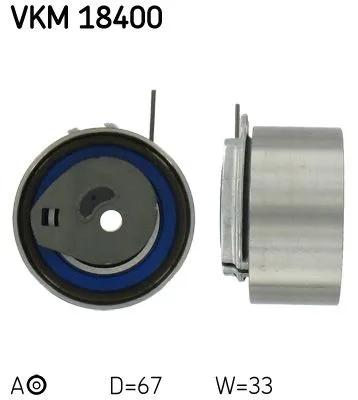 Feszítő, Fogasszíj - SKF (VKM18400)