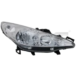 Reflektor Peugeot 207 01.06-12.15 Le - TYC (TYC20-1060-05-2)