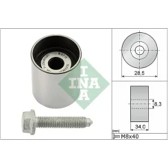 Szíjtárcsa/Vezetőgörgő, Fogasszíj - Schaeffler INA (532019710)