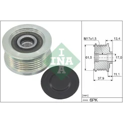 Generátor Szabadonfutó - Schaeffler INA (535002310)