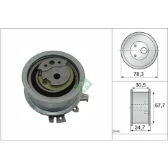 Feszítő, Fogasszíj - Schaeffler INA (531056530)