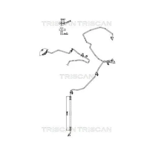 Przewód Klimatyzacji Renault, Nissan, Opel - TRISCAN (901010005)