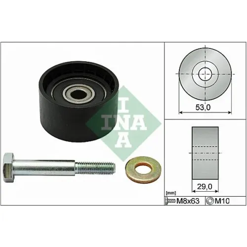 Szíjtárcsa/Vezetőgörgő, Fogasszíj - Schaeffler INA (532028710)