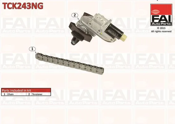 Vezérműlánc Készlet - FAI AutoParts (TCK243NG)