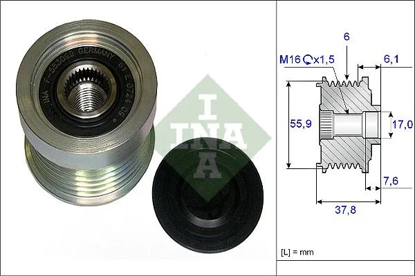 Generátor Szabadonfutó - Schaeffler INA (535007210)