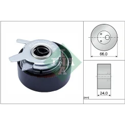 Feszítő, Fogasszíj - Schaeffler INA (531027630)