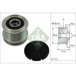 Generátor Szabadonfutó - Schaeffler INA (535001010)