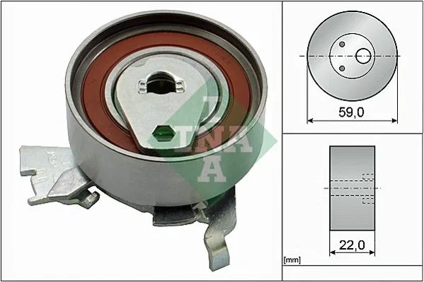 Feszítő, Fogasszíj - Schaeffler INA (531027330)