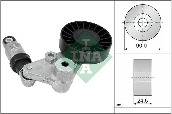 Feszítőkar, Hosszbordás Szíj - Schaeffler INA (534003310)