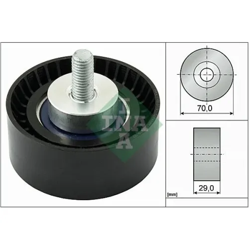 Szíjtárcsa/Vezetőgörgő, Hosszbordás Szíj - Schaeffler INA (532029810)