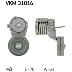 Feszítőgörgő, Hosszbordás Szíj - SKF (VKM31016)