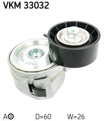 Feszítőgörgő, Hosszbordás Szíj - SKF (VKM33032)