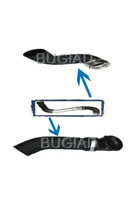 Töltőlevegő Cső - BUGIAD (BUG84615)