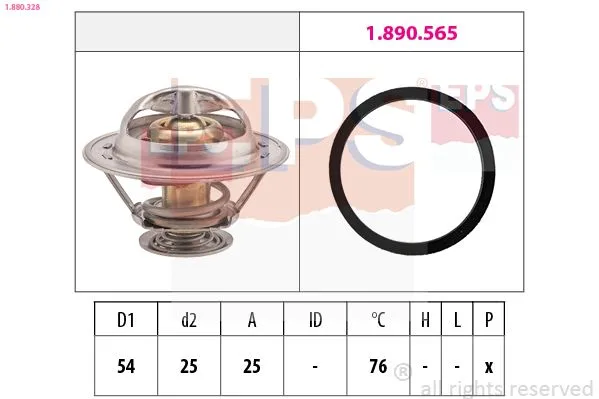 Termosztát, Hűtőfolyadék - EPS (1-880-328)