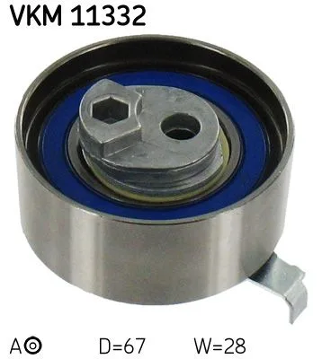 Feszítő, Fogasszíj - SKF (VKM11332)
