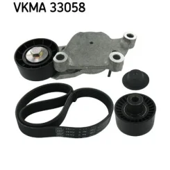 Hosszbordás Szíj Készlet - SKF (VKMA33058)