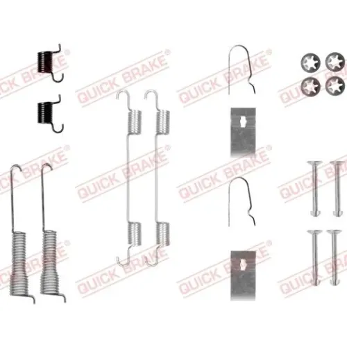 Tartozék Készlet, Fékpofa - QUICK BRAKE (QB105-0800)