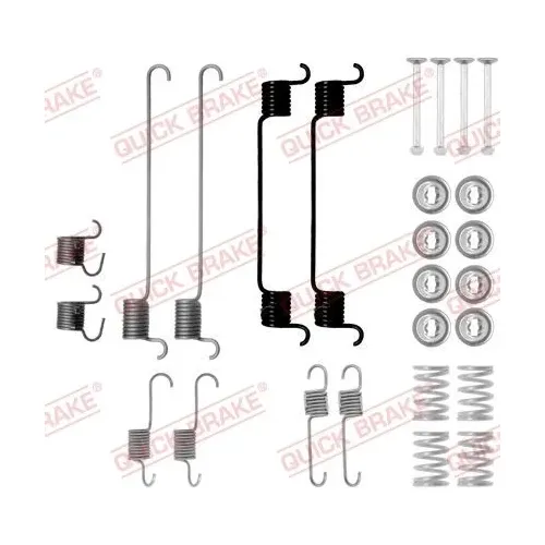 Tartozék Készlet, Fékpofa - QUICK BRAKE (QB105-0802)