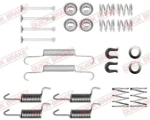 Tartozék Készlet, Rögzítőfék Pofa - QUICK BRAKE (QB105-0010)
