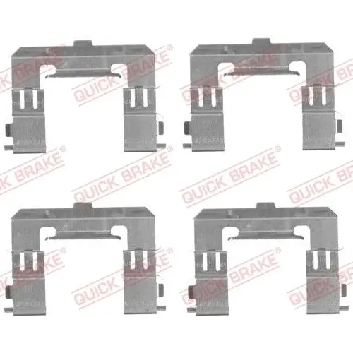 Fekbetét Szer. Szett Ford P. Ranger 2,5-3,0 Tdci 4X4 99-12 - QUICK BRAKE (QB109-1715)