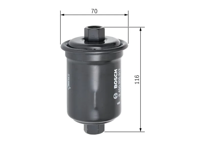 Üzemanyagszűrő - BOSCH (0450905912)