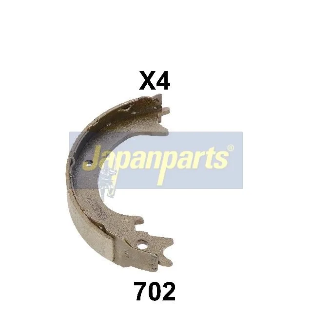 Fékpofakészlet, Rögzítőfék - JAPANPARTS (GF-702AF)